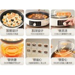Multi-Function Electric Cooker with Deep-Frying Pancake Grill Hot Pot 70mm Deep 3 Adjustable Settings High Power JKC3463